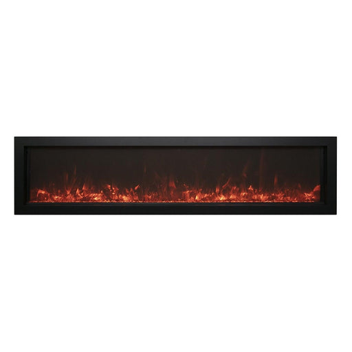 Amantii Extra Slim Indoor or Outdoor Built-In Electric Fireplace