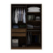 Manhattan Comfort Gramercy Modern 2-Section Freestanding Wardrobe Armoire Closet in White