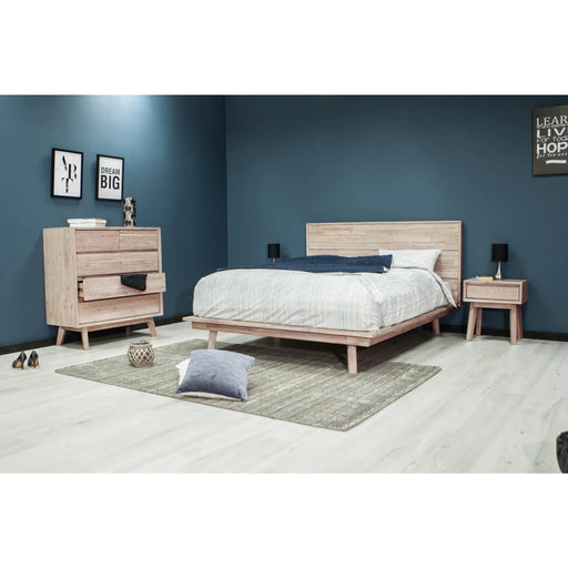 LH Imports Gia King Bed GIA001KB