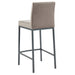 Worldwide Home Furnishings Diego-26" Counter Stool-Grey/Grey 26" Counter Stool, Set Of 2 203-101GY/GY