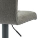Worldwide Home Furnishings Sorb-Air Lift Stool-Grey Adjustable Air-Lift Stool, Set Of 2 203-327GRY