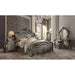 Acme Furniture Versailles Queen Bed - Hb in Antique Platinum Finish 26860Q-HB