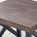 Worldwide Home Furnishings Langport-Coffee Table-Rustic Oak Rectangular Coffee Table 301-332RK