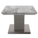 Worldwide Home Furnishings Napoli-Coffee Table-Grey Rectangular Coffee Table 301-545GY