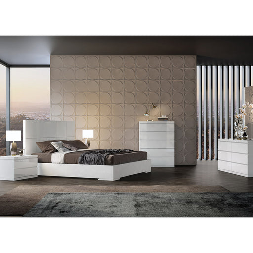 Whiteline Modern Living Anna King Bed