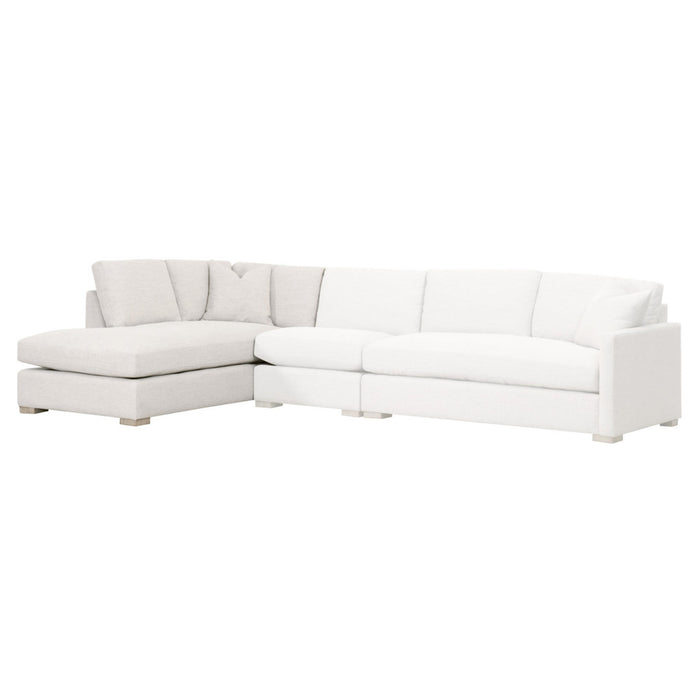 Essentials For Living Stitch & Hand - Upholstery Clara Modular Left-Facing Chaise 6620-LCHS.STOBSK/NG