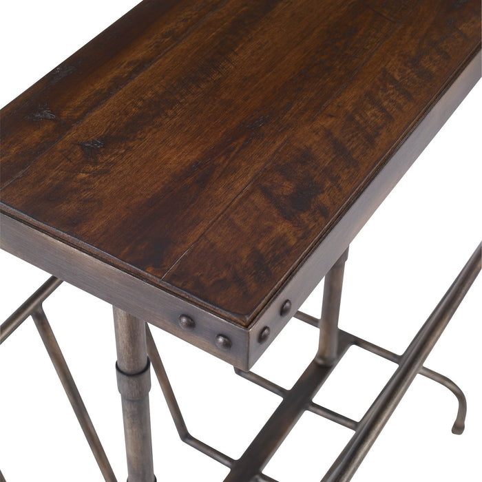 Uttermost Sonora Industrial Magazine Accent Table 25326