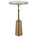 Uttermost Ringlet Brass Accent Table 25178