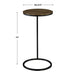 Uttermost Brunei Gold Accent/Drink Table 25259