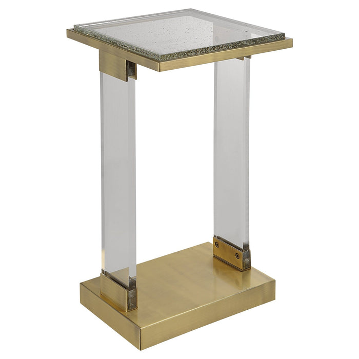 Uttermost Muse Seeded Glass Accent Table 25291