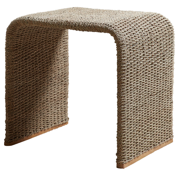 Uttermost Calabria Woven Seagrass End Table 22878