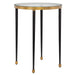 Uttermost Stiletto Antique Gold Side Table 22965