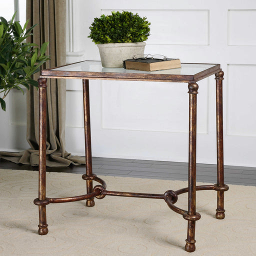 Uttermost Warring Iron End Table 24334