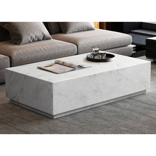 Whiteline Modern Living Iris Rectangle Coffee Table