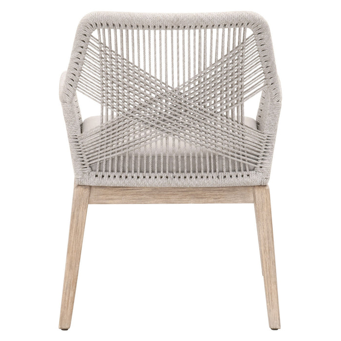 Essentials For Living Woven Loom Arm Chair, Set of 2 6809KD.WTA/FPUM/NG