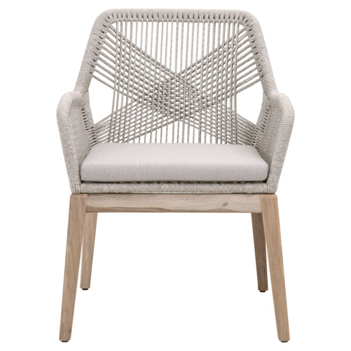 Essentials For Living Woven - Outdoor Loom Outdoor Arm Chair, Set of 2 6809KD.WTA/PUM/GT