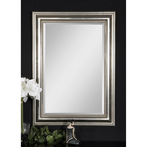 Uttermost Stuart Silver Beaded Mirror 12005 B