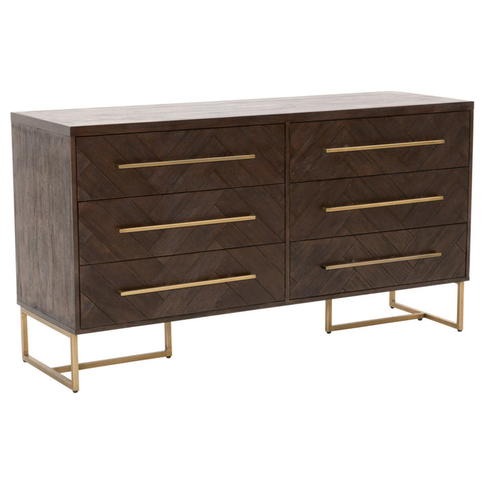 Essentials For Living Traditions Mosaic 6-Drawer Double Dresser 6049.RJAV