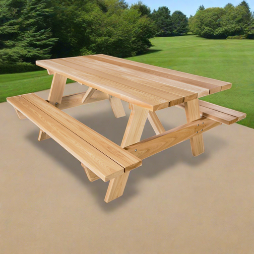 All Things Cedar 6-ft Classic Picnic Table PT70