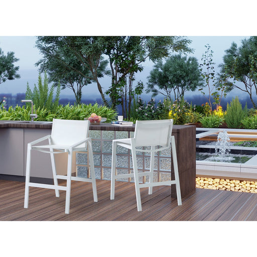 Whiteline Modern Living Rio Outdoor Barstool