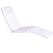 5-Position Steamer Chair with Royal White Cushions TF53-RW