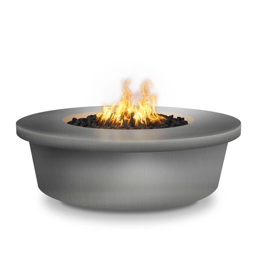 The Outdoor Plus 48" Round Tempe Fire Pit | Stainless Steel