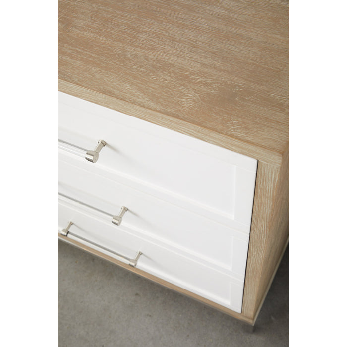 Essentials For Living Traditions Wrenn 6-Drawer Double Dresser 6140.NG/WHT-BSTL