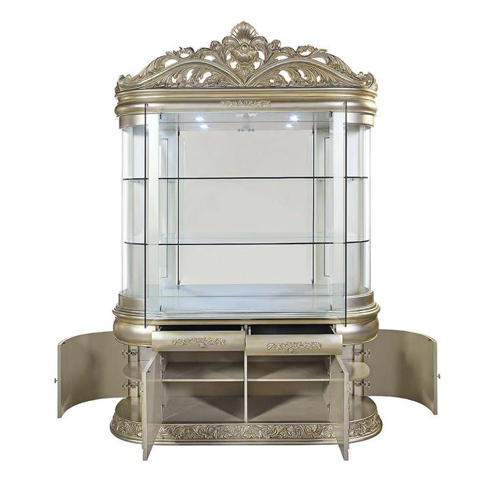 Acme Furniture Sorina Curio - Top in Antique Gold Finish DN01211-1