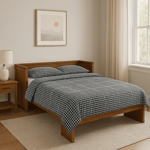 Night and Day Furniture Queen Murphy Cabinet Bed Cube