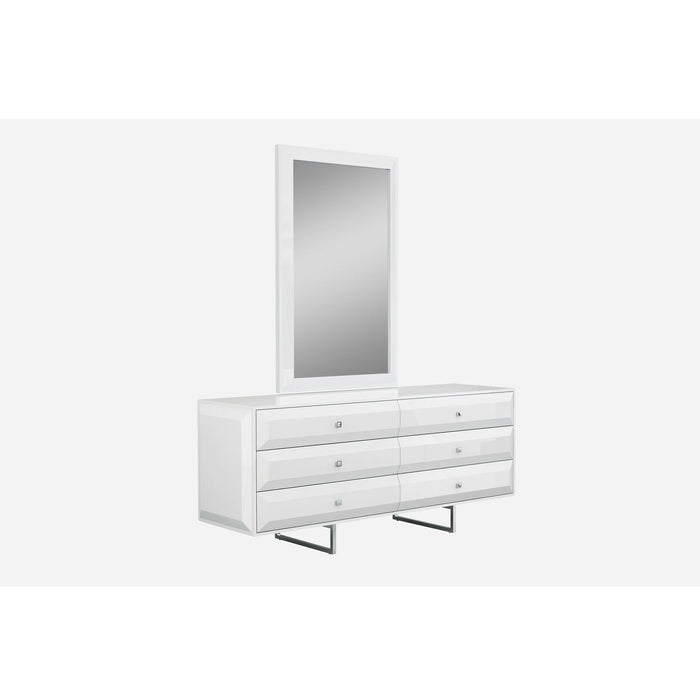 Whiteline Modern Living Abrazo Double Dresser
