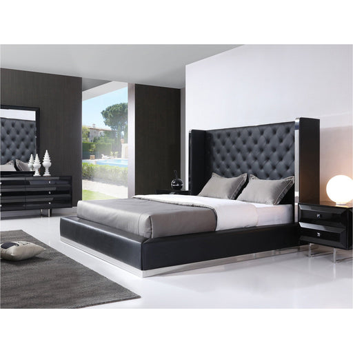 Whiteline Modern Living Abrazio King Bed