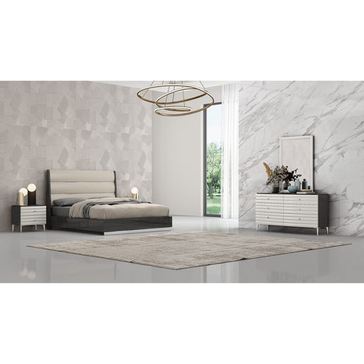 Whiteline Modern Living Pino Bed King