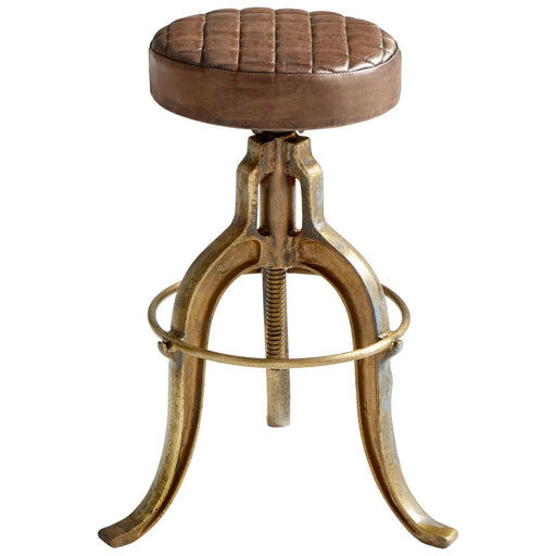 Cyan Design Abbey Stool | Aged Brass 10077