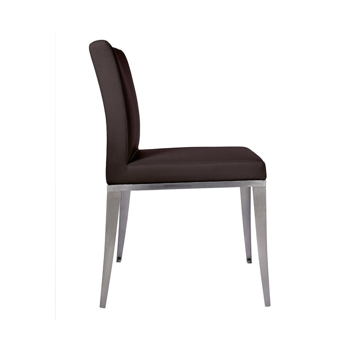 Bellini Modern Living 1008 Dining Chair in Brown 1008-DC BRW