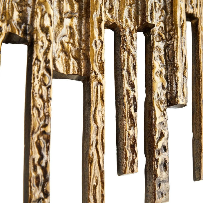 Cyan Design Ledger Wall Decor | Antique Brass - Large 11312