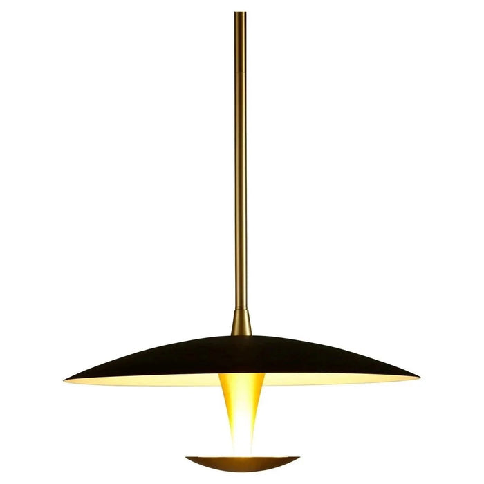 Cyan Design SPACELY 18" Pendant | Black & Aged Brass 11392