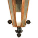 Meyda 14" Wide Rustic Millesime Copper Lantern Wall Sconce
