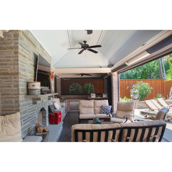 RADtec 82.5" Zero Light Electric Patio Heater