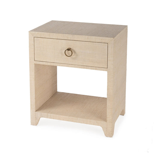 Butler Specialty Company Bar Harbor Raffia 1 Drawer Nightstand, Natural 5669362