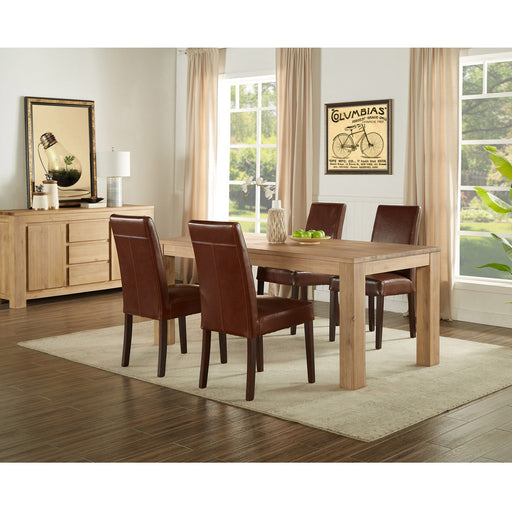 New Pacific Direct Bedford 75" Rectangular Dining Table 801075-85