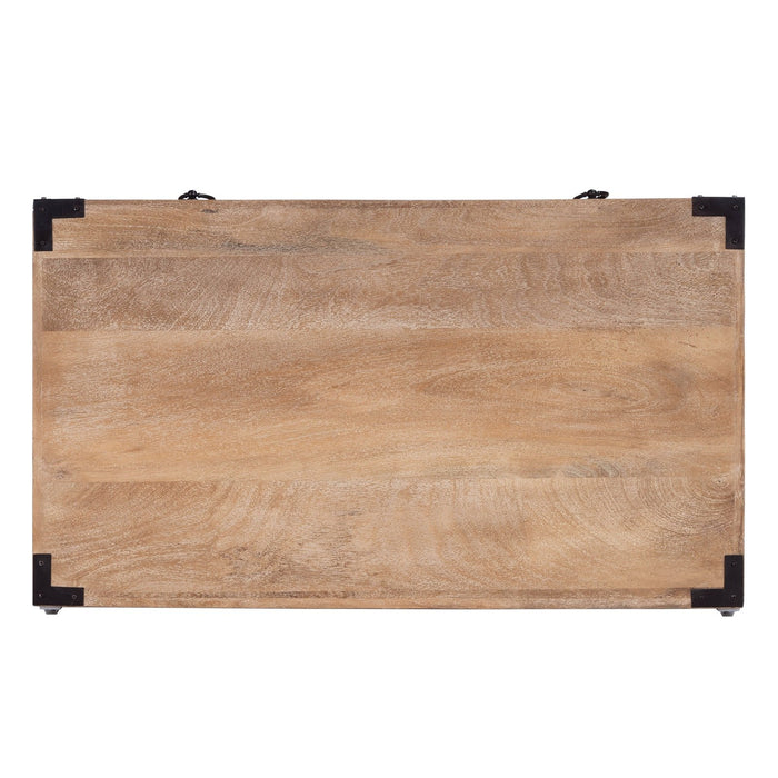 Butler Specialty Company Forster Campaign 3 Drawer Dresser, Light Brown 9337312