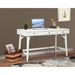 Alpine Furniture Flynn Large Desk, White 966-W-66