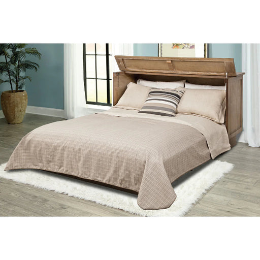 arason creden zzz cabinet bed in ash