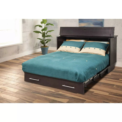Arason Creden-ZzZ Coffee Espresso Murphy Cabinet Bed