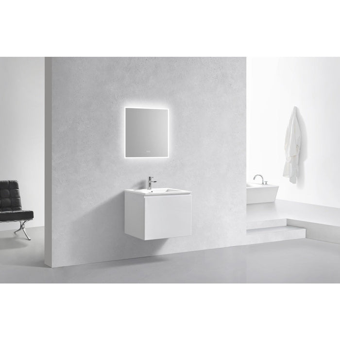 KubeBath Balli Wall Mount Modern Bathroom Vanity