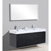 KubeBath Bliss 60" Wall Mount Modern Bathroom Vanity