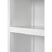 NovaSolo Halifax Bookcase with 5 Shelves in Classic White CA634