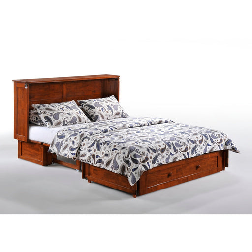 Night and Day Furniture Clover Queen Murphy Cabinet Bed Complete