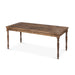 Park Hill Collection Rustic Farmhouse Style Kitchen Wood Dining Table EFC00991