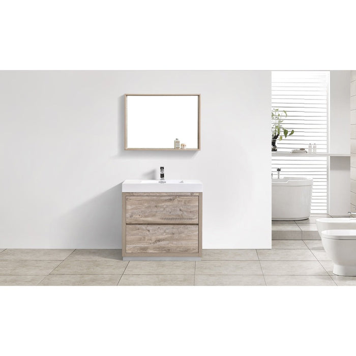 KubeBath Bliss Free Standing Modern Bathroom Vanity